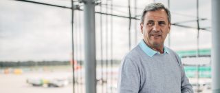 Harry at the airport